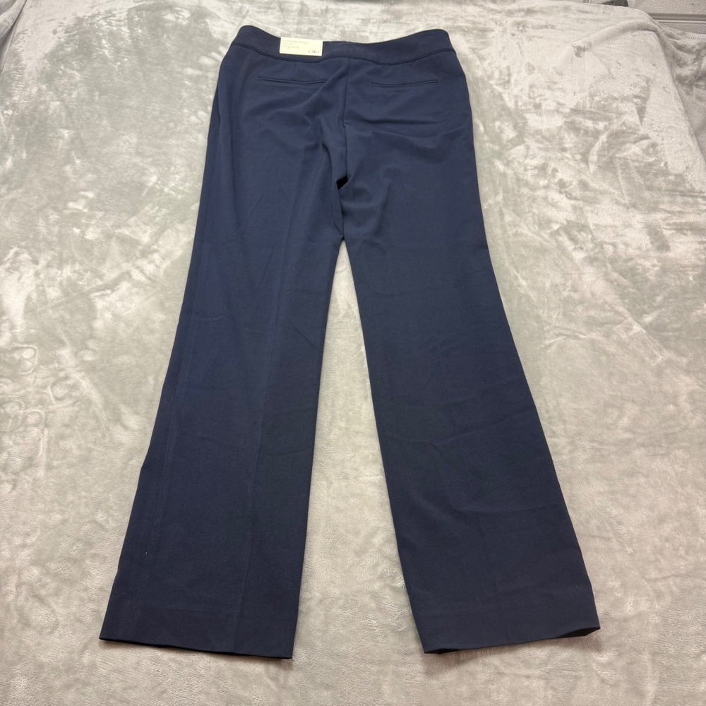 CATO Contemporary Lower Rise Straight Leg Navy Blue Women's Pants Size‎ 8 - Picture 3 of 15